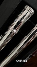 16 Closed Open Holes C Key Transverse Flute Concert Musical Instrument with Box