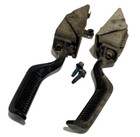 Paire d'assemblage bras poignée de porte intérieur Ford F150 F250 F350 1987-1991 origine