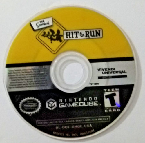 The Simpsons Hit & Run GameCube 2003 Disc Only Tested And Working - Picture 2 of 3