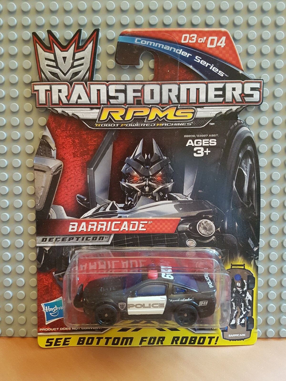 Transformers RPM's BARRICATA COMANDANTE SERIE 03 del 04 MOLTO RARA 2009 ✔ NUOVO ✔ Transformers RPM's BARRICATA COMANDANTE SERIE 03 del 04 MOLTO RARA 2009 ✔ NUOVO ✔