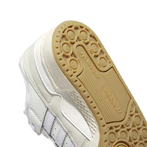 Size 2- Adidas Originals Baby-Boy's Forum Low Sneaker, White. - Picture 7 of 9
