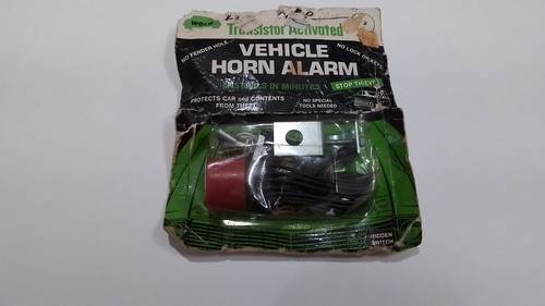 Wolo Vehicle Horn Alarm Car And Contents Vintage Protection Stops Thieves