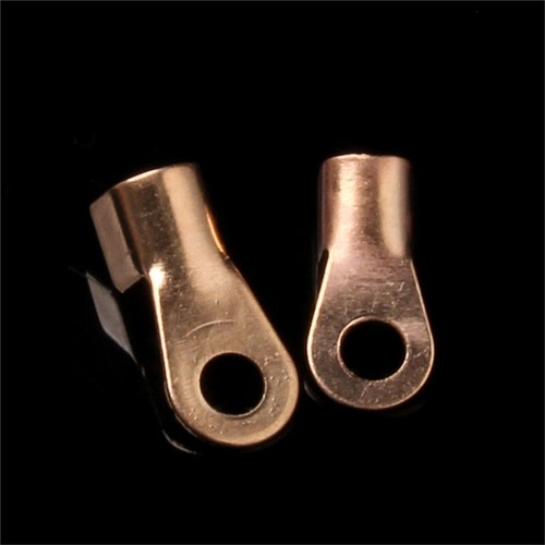 160 PIEZAS Barril abierto alambre engarce anillo de cobre lengüetas terminales conectores OT 10-50A - Imagen 8 de 9