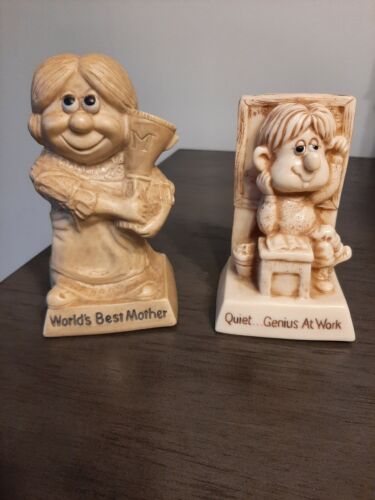Two Vintage Russ Berrie Figurines - Picture 1 of 6