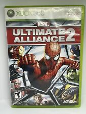 Marvel Ultimate Alliance 2 (Microsoft Xbox 360, 2009) COMPLETE! Tested & Working