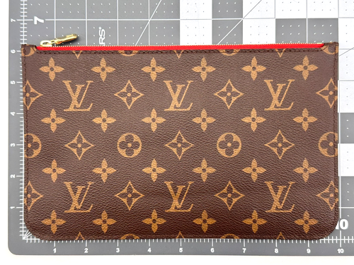 Louis Vuitton monogram Neverfull Pouch wristlet pochette clutch - Picture 14 of 14