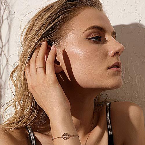 1mm 14K Gold Filled Rings for Women Girls Thin Gold Ring Dainty Cute 7 1PC - Bild 4 von 6