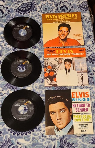 "Elvis Presley 20 Golden Hits PP113400" 45 giri vinile cofanetto mai giocato LN - Foto 7 di 9