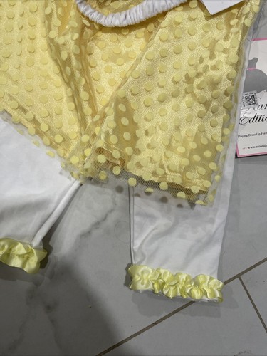 Rare Editions Girl’s 2 Piece Set Plus 1 Accessory 3T 24M Yellow - Picture 14 of 16