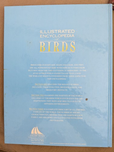 Illustrated Encyclopedia of Birds a Complete Introduction to the World of Birds - Picture 2 of 2