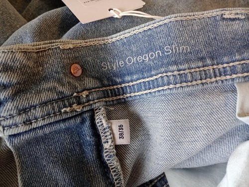 Mustang Oregon Slim ## TAILLE MISST 40-42" ## Herren Big & Tall Stretch Jeans - Bild 9 von 14