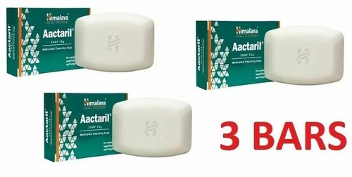 3 X Himalaya Kräuter AACTARIL SEIFE 75 gm zur Behandlung von Hautinfektionen ... - Bild 3 von 7