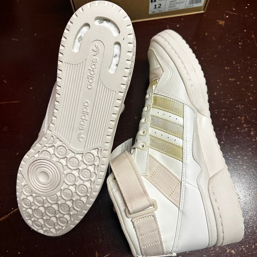 Adidas Mens Wonder White Forum Mid Parley GX6971 Athletic Basketball Shoes Sz 12 - Picture 3 of 7