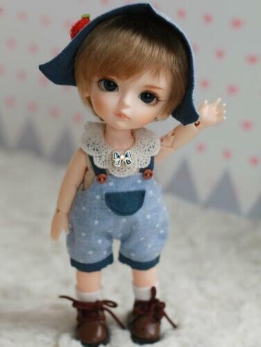 1/8 BJD Doll Lati Yellow Miel Neutral Normal Color -Free Face Make Up+Free Eyes - Picture 3 of 6