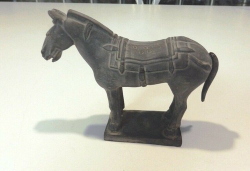 "Juego de 5 - Estatuillas de cerámica de guerrero de terracota estatuas de 8,75"" de alto de China" - Imagen 4 de 11