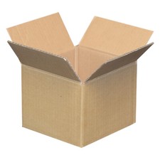 Small Cardboard Parcel Postal Packing Boxes Flat Pack (15cm x 14cm x 12cm)