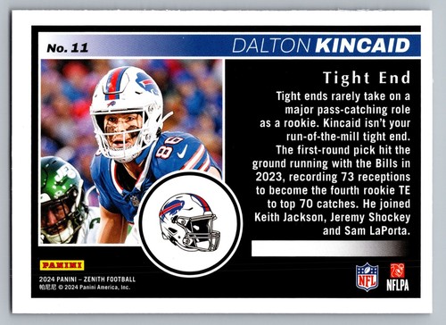 2024 Panini Zenith Football Retail Base 1-200 Pick your card - Picture 25 of 277