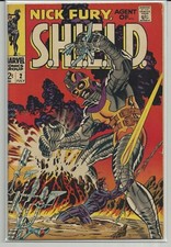 VINTAGE 1968 Nick Fury Agent of Shield #2 (Marvel) "Comic Book" VF