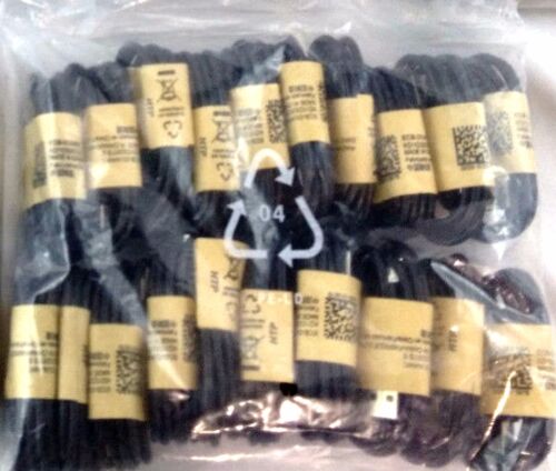 lot 100 X BLACK Micro USB Sync Charger Cable for Samsung Galaxy S4 S3 S2 S5 S6 - Picture 2 of 2