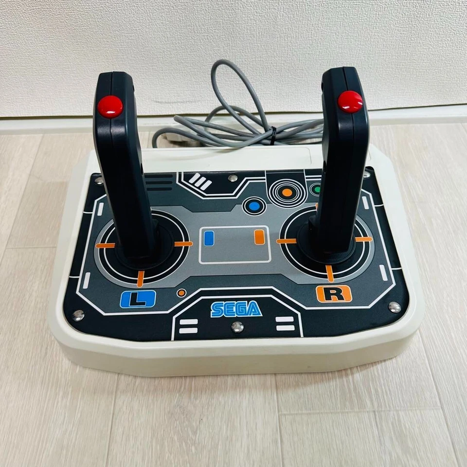 Sega Saturn Twin Stick Arcade Controller HSS-0154 SS NTSC-J SS Japan Game w/box - Image 4 of 4