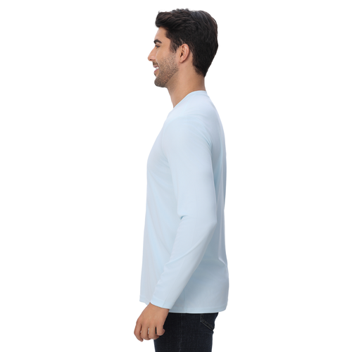 Zfeel Men's Pure Dry Fit 100 Poly Long Sleeves Assorted Color Shirt, Single Pack - Picture 29 of 78