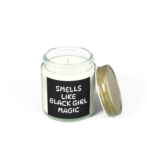 Smells Like Black Girl Magic Candle - Self Care Gift For Black Women - Picture 3 of 25