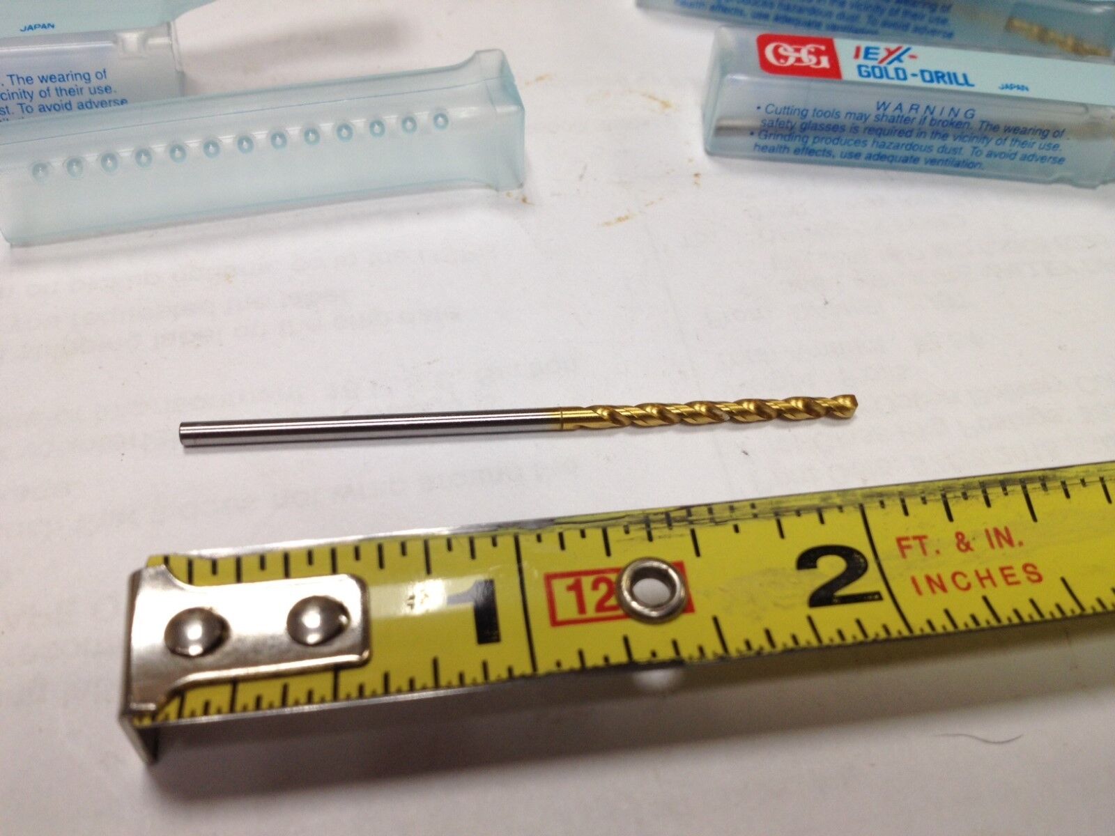 DR 971192 One OSG EX GOLD-DRILL Additional Units Ship Free!!! 2 mm