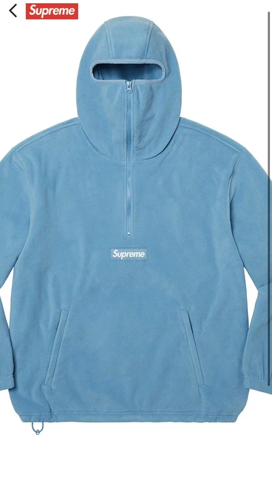 Jersey Supreme/Polartec Media Cremallera Mascarilla Azul M - *PEDIDO CONFIRMADO* Foto 2 de 2