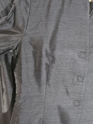 Giorgio Armani Grey Women's Silk/Linen 2 Piece Pants Top Size 12 - Picture 4 of 17
