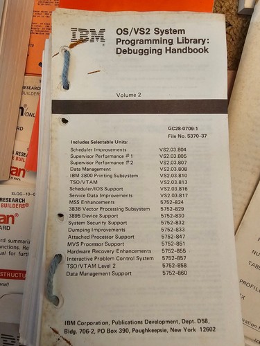 Vintage 1970/80s IBM Quick Reference Guides DOS VM/370 APL PL/I BASIC System/360 - Picture 3 of 13