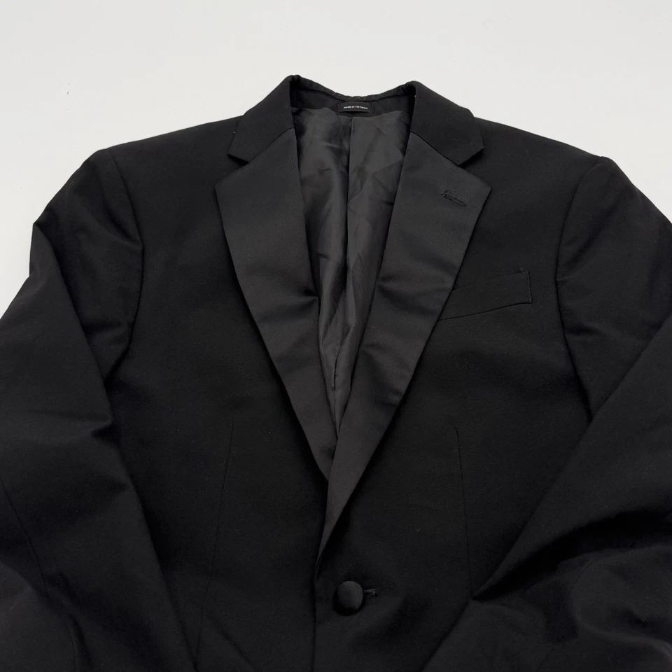 Женская приталенная черная блейзерная куртка J. Ferrar размер 34R сделано во Вьетнаме - Изображение 3 из 4