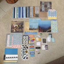 UNDER THE SEA Themed Embellishments Kit