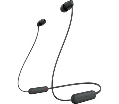 Sony WI-C100 Wireless In-Ear Bluetooth Headphones - Black