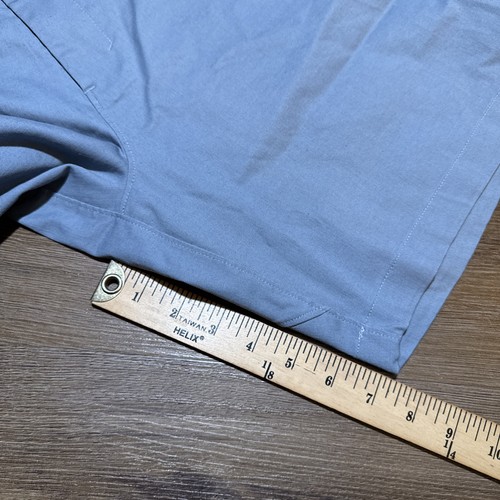Lululemon Commission pantaloncino uomo vestibilità classica 32 blu chiaro chino Oxford 7" - Foto 8 di 11