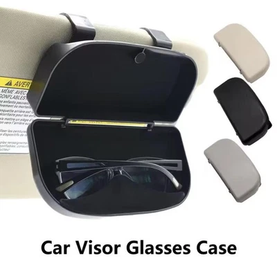 Auto Sonnenblende Halter KFZ Aufbewahrungsbox Brille Sonnenbrille Brillenhalter - Bild 1 von 4