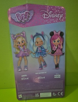 Disney BFF Cry Babies Engel Lilo Stitch Puppe beweglich brandneu im Karton