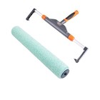 Motive Adjustable Roller Frame + 1  40cm Green Fibra 10mm Nap Paint Roller