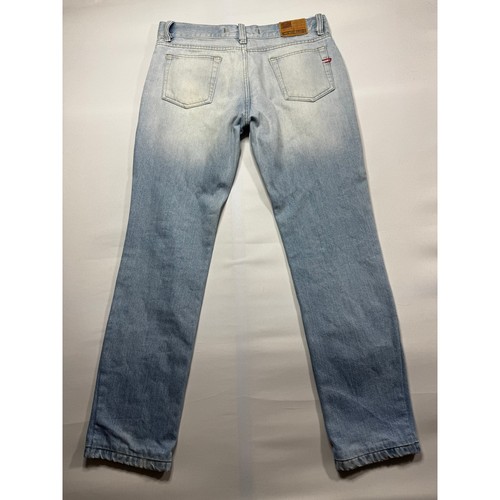 Pantalones de mezclilla azules de pierna cónica Diesel Industry para mujer - talla 35x31,5 *LEER - Imagen 3 de 5