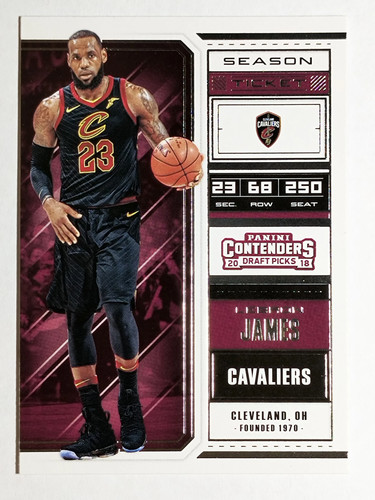 2018-19 Panini Contenders Draft Picks Variations #41 LeBron James - Bild 1 von 2