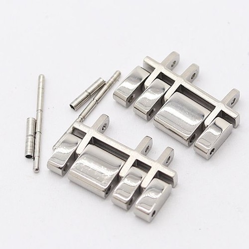 Burberry Genuine BU1353 2 Links 16mm SS Men's Ladies Watch Belt Bracelet In Pin - Picture 22 of 24