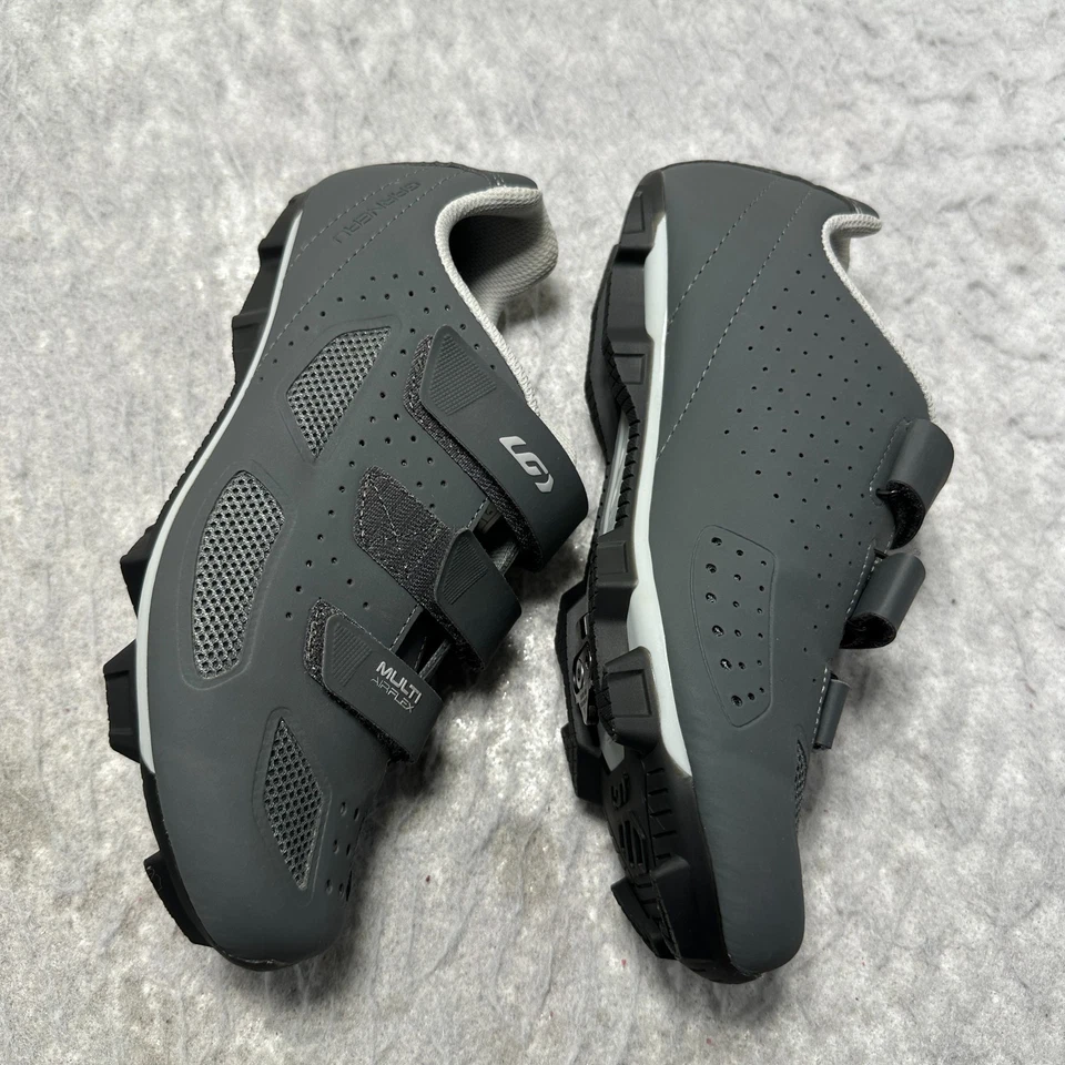 Louis Garneau Multi Air Flex II Clip In Cycling Shoes Gray Mens US Size 9.5 - Image 3 of 4