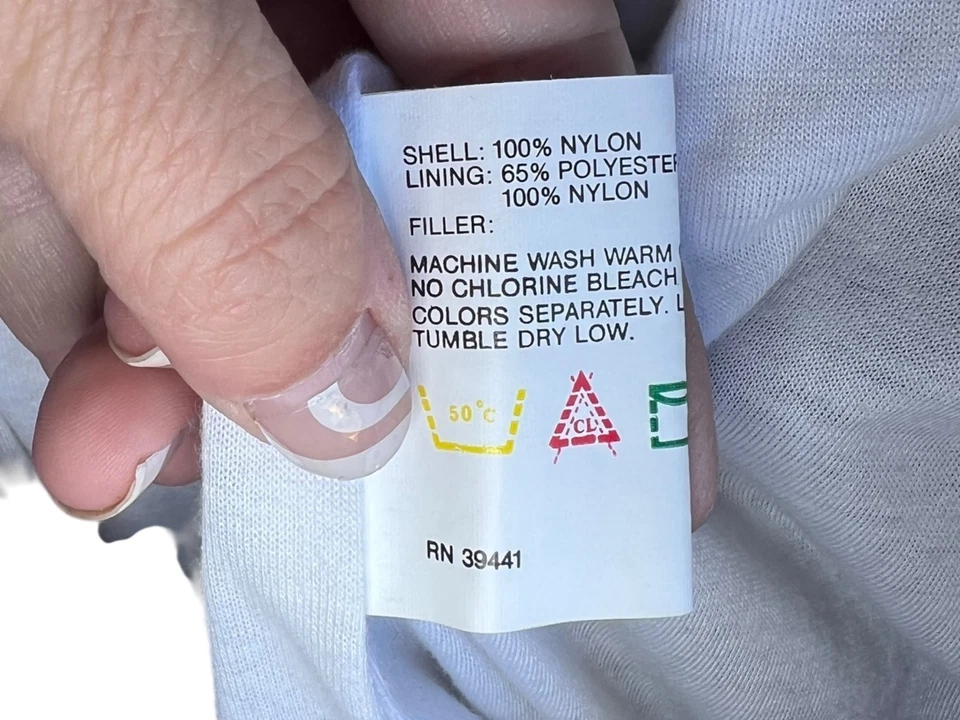 Chaqueta cortavientos para mujer Pacific Trail cremallera completa 100 % nailon púrpura talla grande Foto 3 de 4