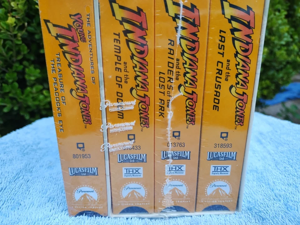 1991 Indiana Jones VHS Box Set Sealed - Image 2 of 4
