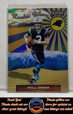 Will Grier Rookie Wave 2019 Panini Playoff #9 Carolina Panthers