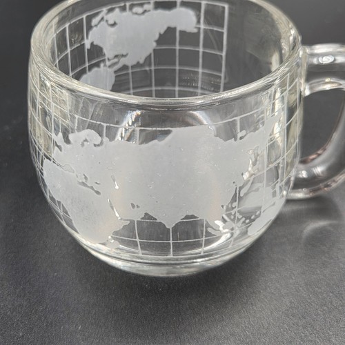 Nestle World and Map Design Set of 6 Nescafe Globe Mug - Picture 6 of 10