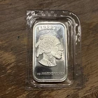 *1 OZ. SILVER BUFFALO PROOF BAR INDIAN HEAD LIBERTY .999 FINE SILVER BAR SEALED*