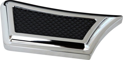 Accutronix Instigator Rear Brake Pedal Cover Chrome FLBP-IC Black | Chrome