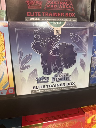 Pokemon TCG Sword & Shield Silver Tempest ETB Elite Trainer Box Factory Sealed