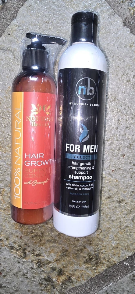 NOURISH BEAUTE  Hair Growth  Strengthening Support Shampoo And Conditioner - Image 3 of 4