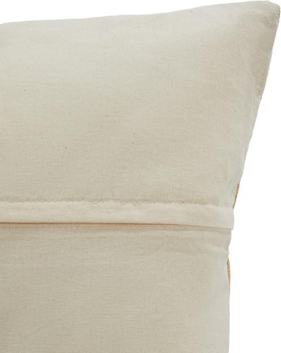 Ocean Home Textile 2er Set Natürlich Jute Kissenbezug 50x50cm - Bild 5 von 5